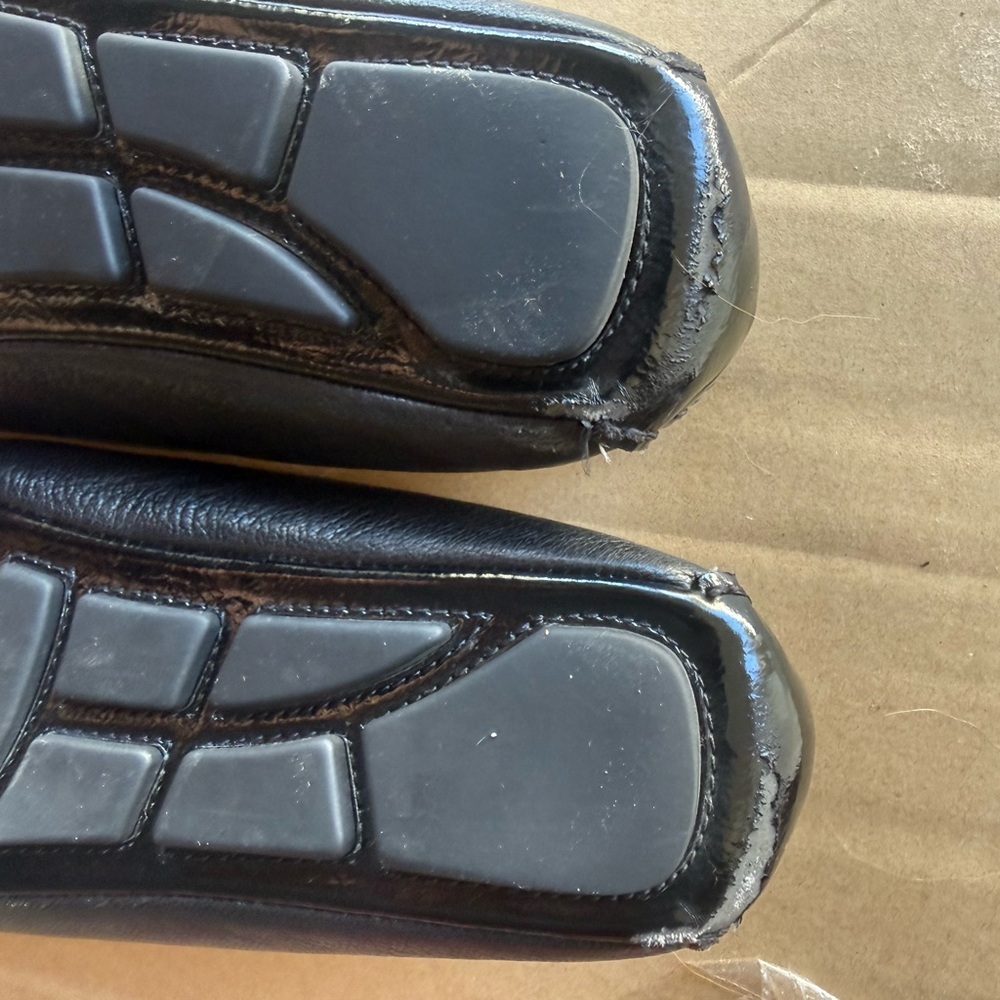 Michael Kors Black Leather flats - Picture 2 of 5